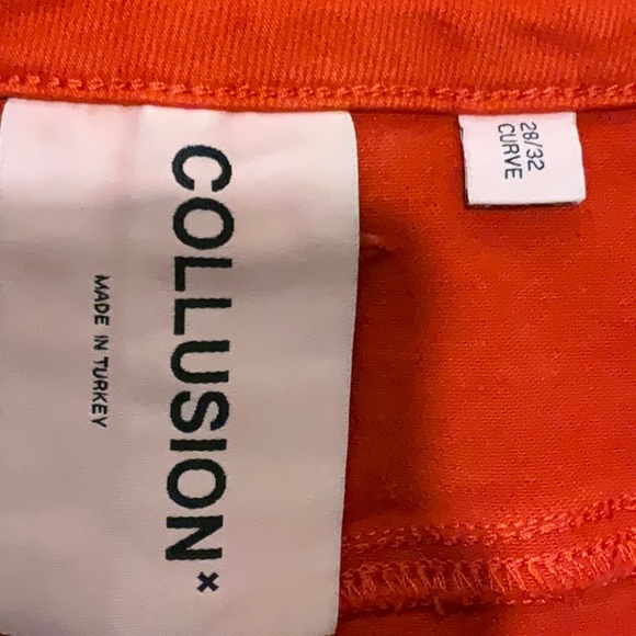 NWT~Vibrant Orange Jeans~⭐️🧡 - Picture 5 of 7